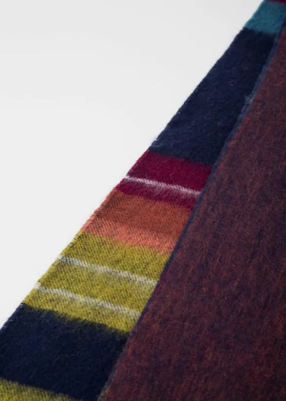 Paul Smith Decorative Accessories Lambswool Blanket Multicolour 8211 Home