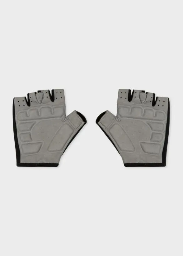 Paul Smith Hats and Gloves 039Artist Stripe039 Cycling Gloves Black 8211 MensWomens