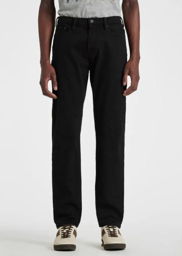 Paul Smith Jeans TaperedFit Organic Stretch Jeans Black 8211 Mens