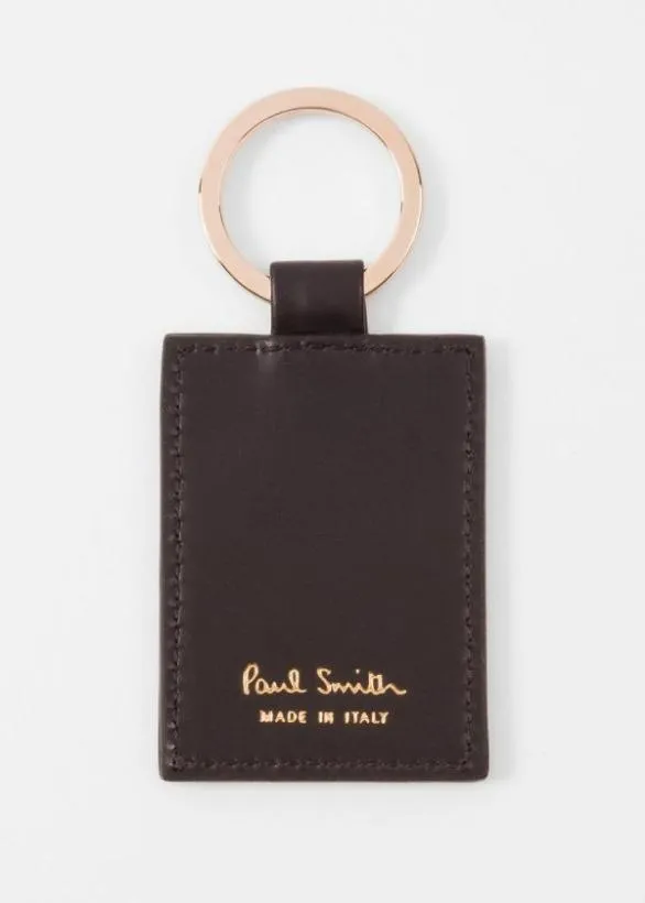 Paul Smith Jewellery and Keyrings Monogrammed Keyring Black 8211 Mens