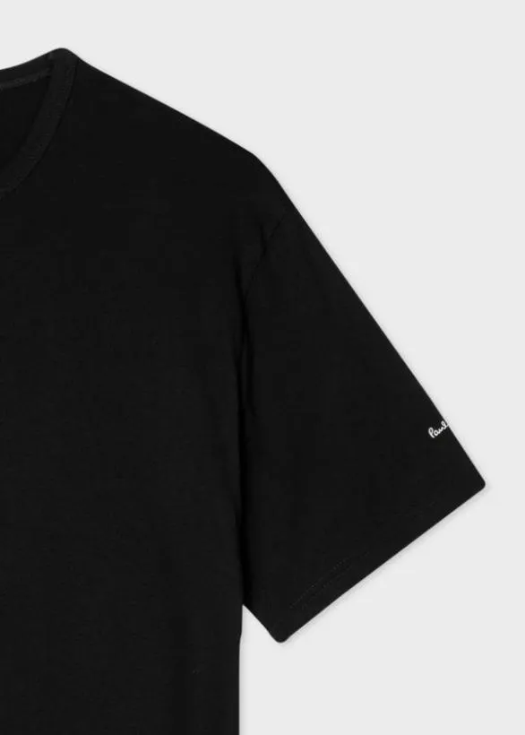 Paul Smith Loungewear Cotton Lounge TShirts Five Pack Black 8211 Mens