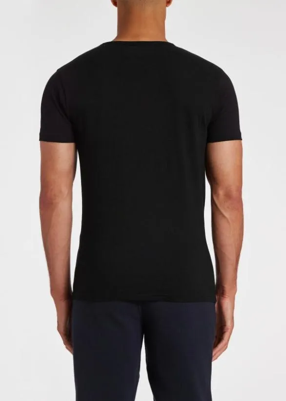 Paul Smith Loungewear Cotton Lounge TShirts Five Pack Black 8211 Mens