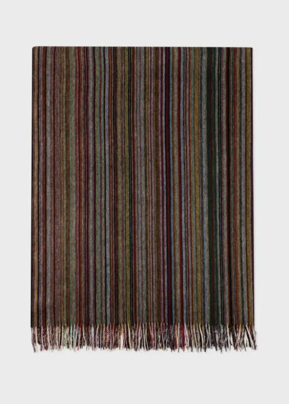 Paul Smith Monogrammed Gifts 039Signature Stripe039 Blanket Signature Stripe 8211 MensHome Paul Smith Monogrammed Gifts 039Signature Stripe039 Blanket Signature Stripe 8211 MensHome