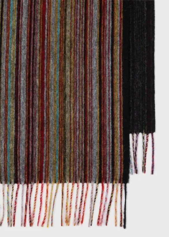 Paul Smith Monogrammed Gifts 039Signature Stripe039 Blanket Signature Stripe 8211 MensHome