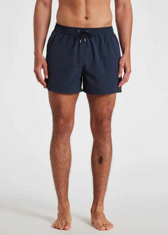 Paul Smith Monogrammed Gifts Swim Shorts With 039Artist Stripe039 Trim Navy 8211 Mens