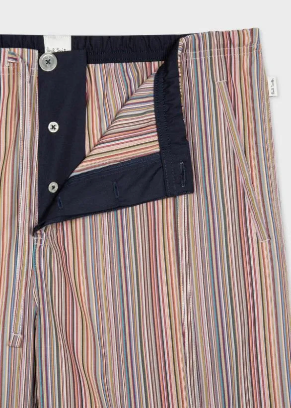 Paul Smith Nightwear 039Signature Stripe039 Pyjama Bottoms Signature Stripe 8211 MensHome