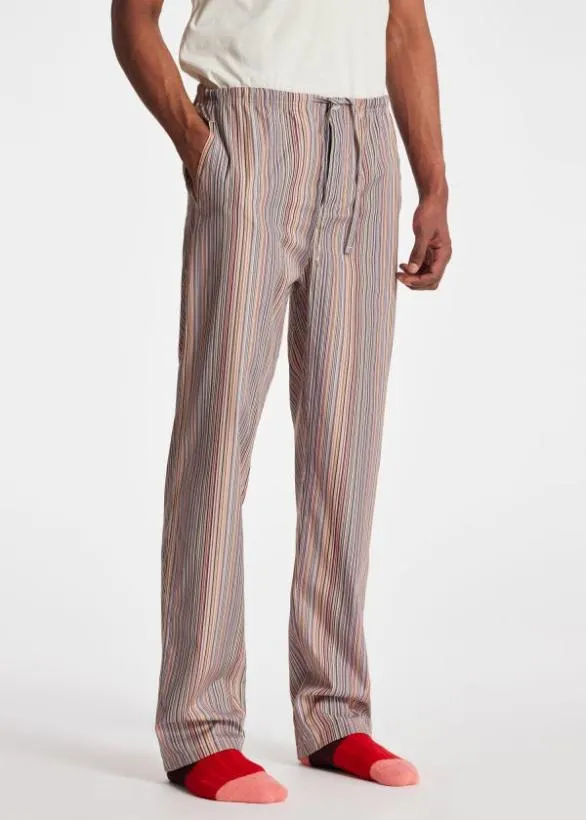 Paul Smith Nightwear 039Signature Stripe039 Pyjama Bottoms Signature Stripe 8211 MensHome