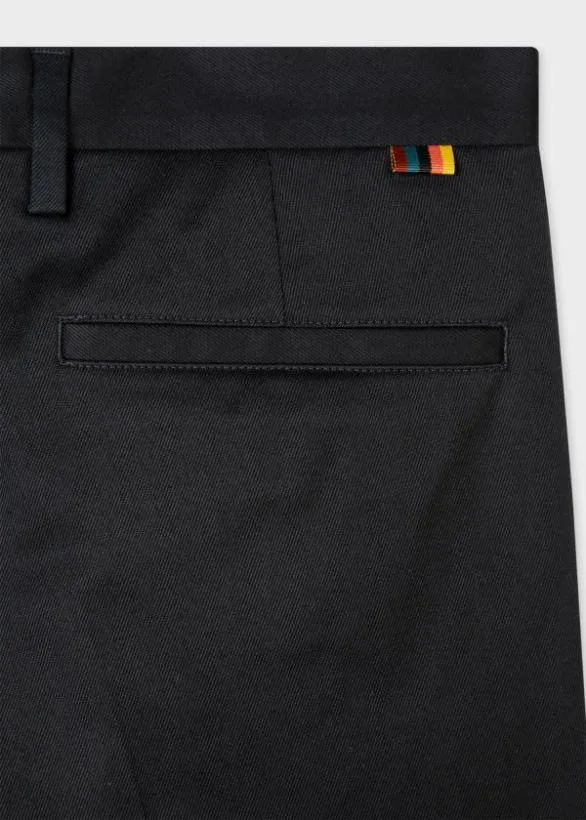 Paul Smith Pants SlimFit CottonStretch Chinos Dark Navy 8211 Mens
