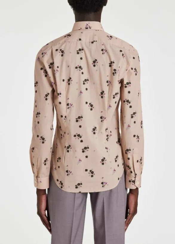 Paul Smith Shirts Pink 039Narcissus Floral039 Shirt Pink 8211 Mens