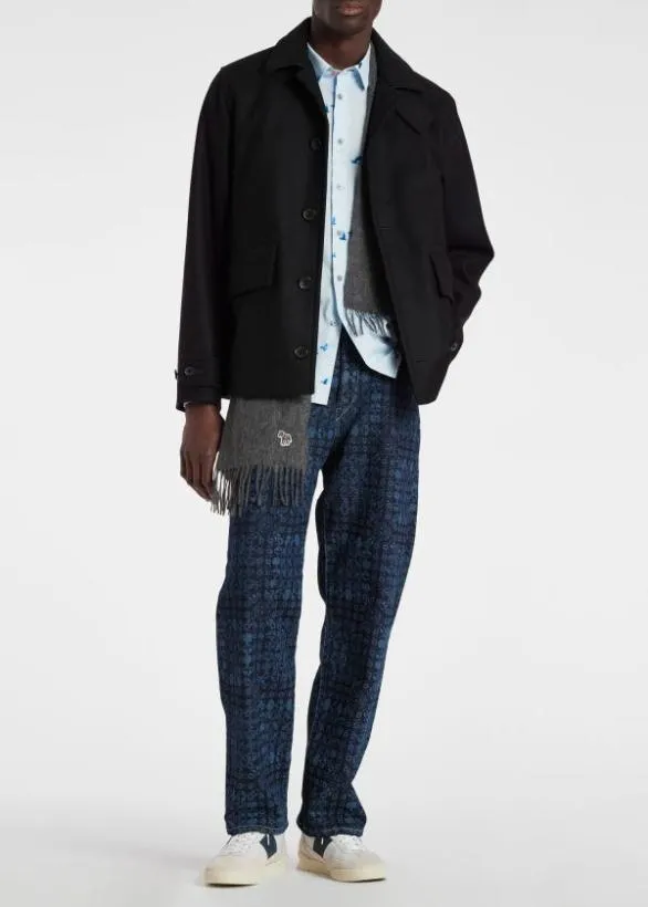 Paul Smith Shirts SlimFit Cotton 039Flock039 Shirt Light Blue 8211 Mens
