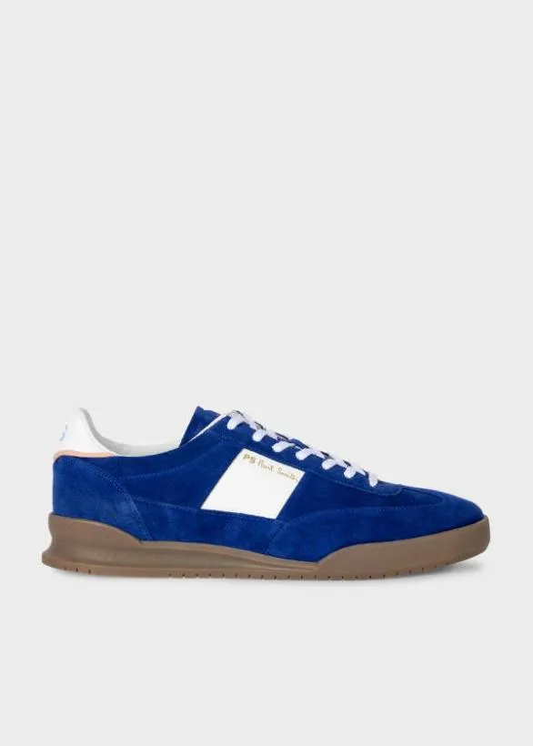 Paul Smith Sneakers Suede 039Dover039 Trainers Cobalt Blue 8211 Mens