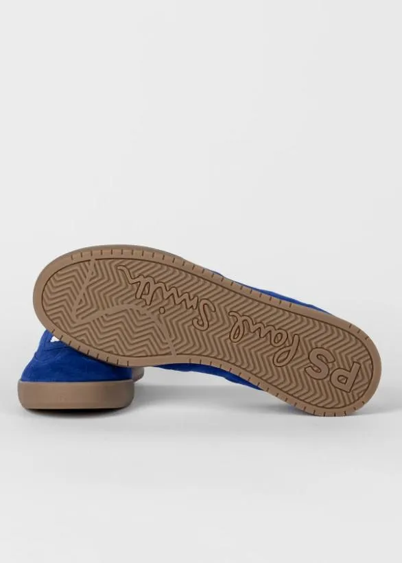 Paul Smith Sneakers Suede 039Dover039 Trainers Cobalt Blue 8211 Mens