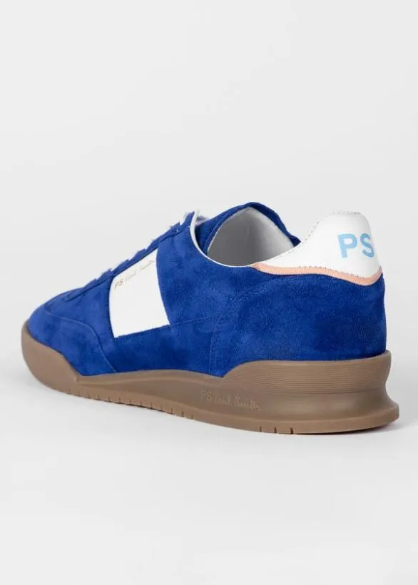 Paul Smith Sneakers Suede 039Dover039 Trainers Cobalt Blue 8211 Mens