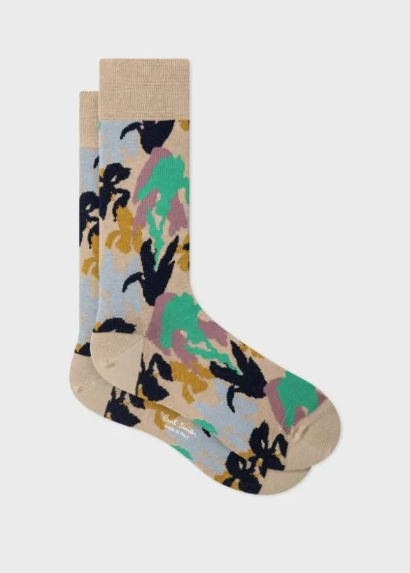 Paul Smith Socks 039Iris039 Socks Beige 8211 Mens