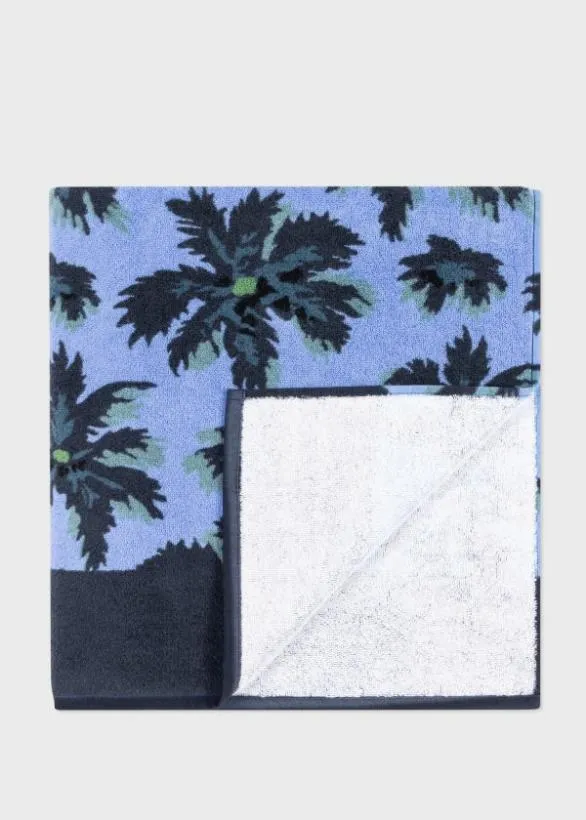 Paul Smith Swimwear 039Palmera039 Towel Blue 8211 MensHomeWomens