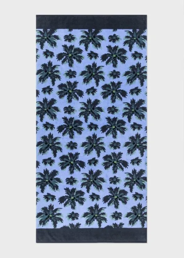 Paul Smith Swimwear 039Palmera039 Towel Blue 8211 MensHomeWomens