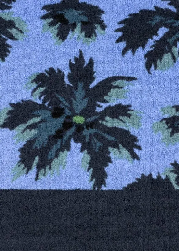 Paul Smith Swimwear 039Palmera039 Towel Blue 8211 MensHomeWomens
