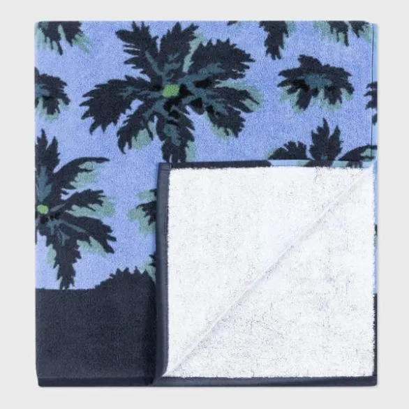 Paul Smith Swimwear 039Palmera039 Towel Blue 8211 MensHomeWomens