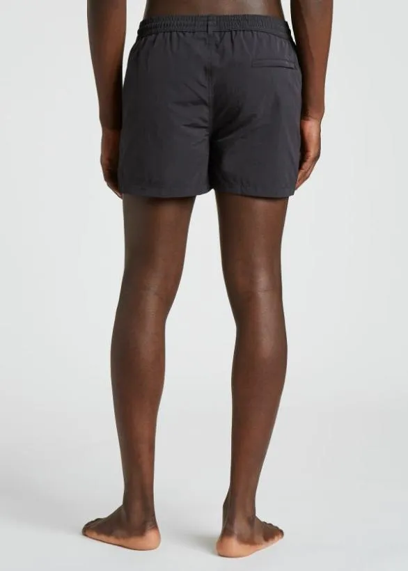 Paul Smith Swimwear Swim Shorts With 039Artist Stripe039 Trim Black 8211 Mens