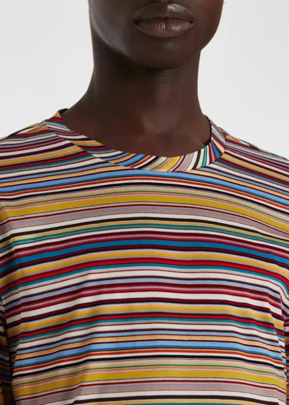 Paul Smith TShirts 039Signature Stripe039 Long Sleeve TShirt Signature Stripe 8211 Mens
