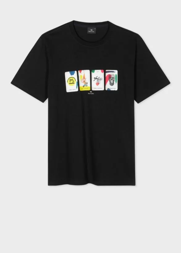 Paul Smith TShirts 039Tarot Cards039 TShirt Black 8211 Mens