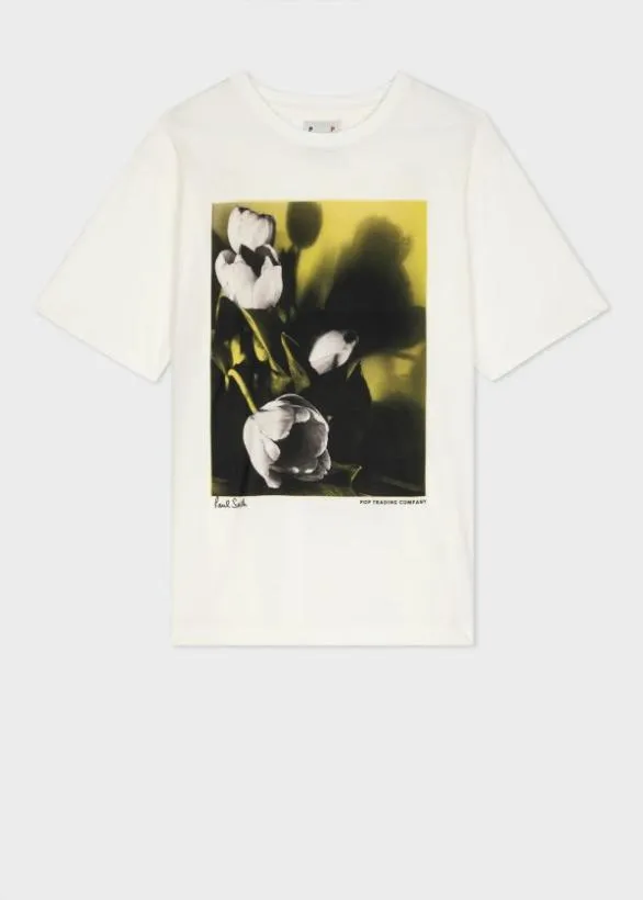 Paul Smith TShirts 039Tulip039 TShirt White 8211 Mens