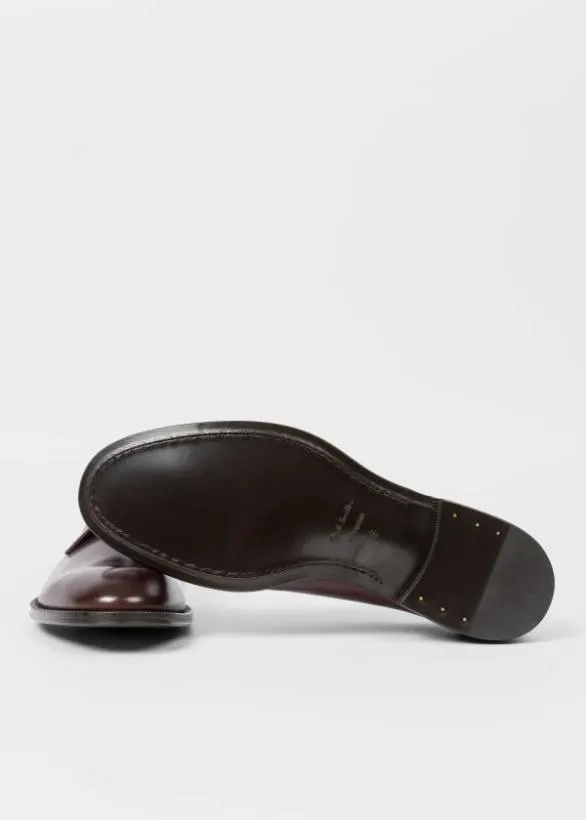 Paul Smith Tailoring 039Chester039 Flexible Travel Shoes Damson 8211 Mens