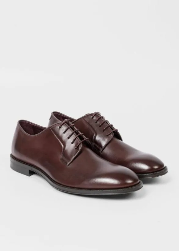 Paul Smith Tailoring 039Chester039 Flexible Travel Shoes Damson 8211 Mens