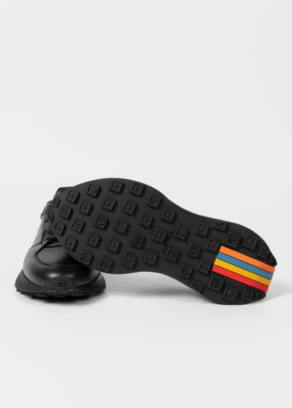 Paul Smith Tailoring 039Eighty Five039 Leather Sneakers Black 8211 Mens