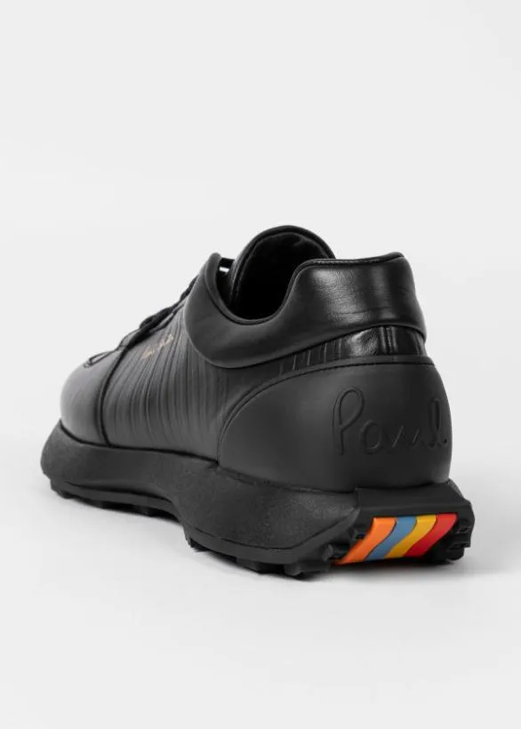 Paul Smith Tailoring 039Eighty Five039 Leather Sneakers Black 8211 Mens