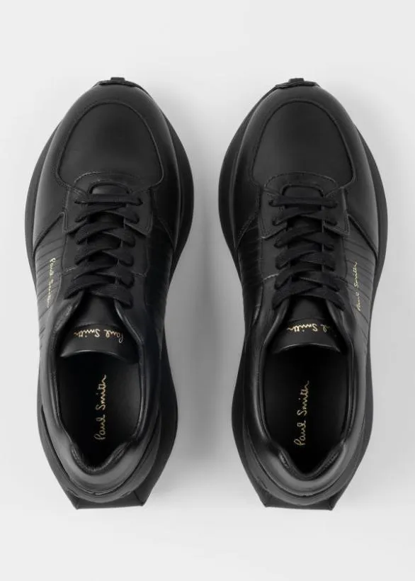 Paul Smith Tailoring 039Eighty Five039 Leather Sneakers Black 8211 Mens