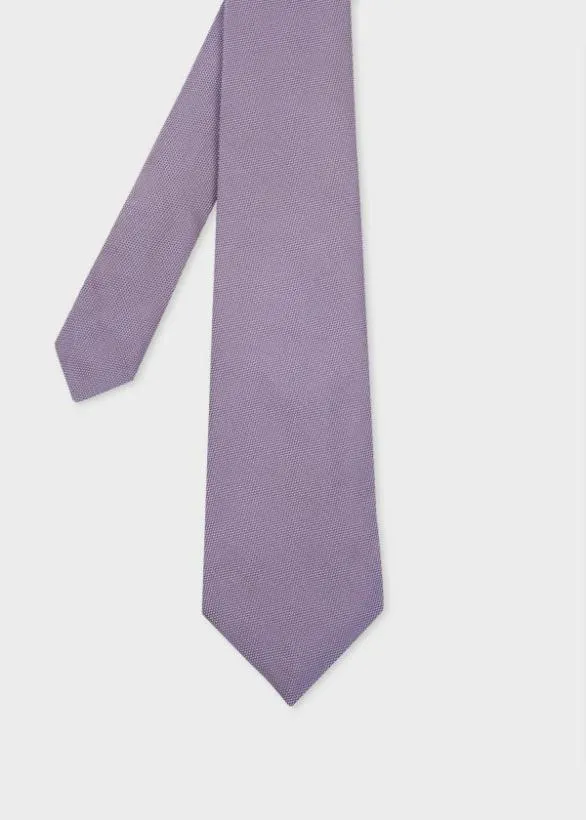 Paul Smith Ties Silk Tie Lilac 8211 Mens