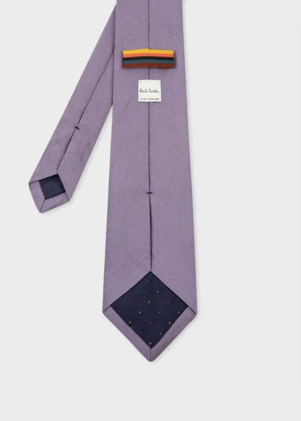 Paul Smith Ties Silk Tie Lilac 8211 Mens