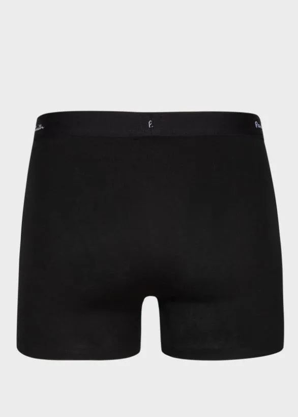 Paul Smith Underwear Long Boxer Briefs Three Pack Black 8211 Mens
