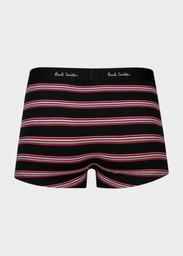 Paul Smith Underwear Paul Smith and Manchester United 8211 LowRise Boxer Briefs Black 8211 Mens