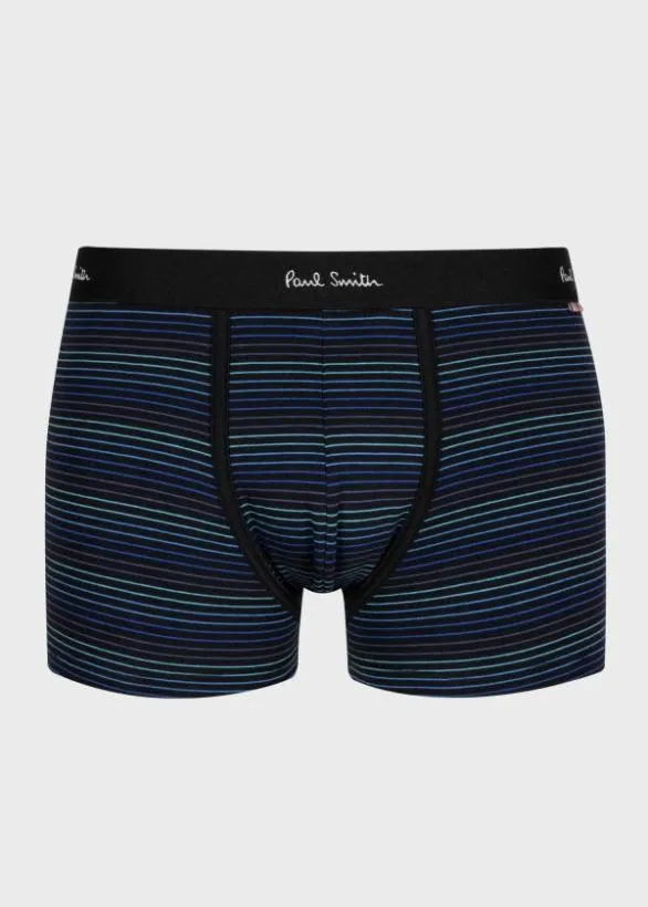 Paul Smith Underwear Pinstripe LowRise Boxer Briefs Black 8211 Mens