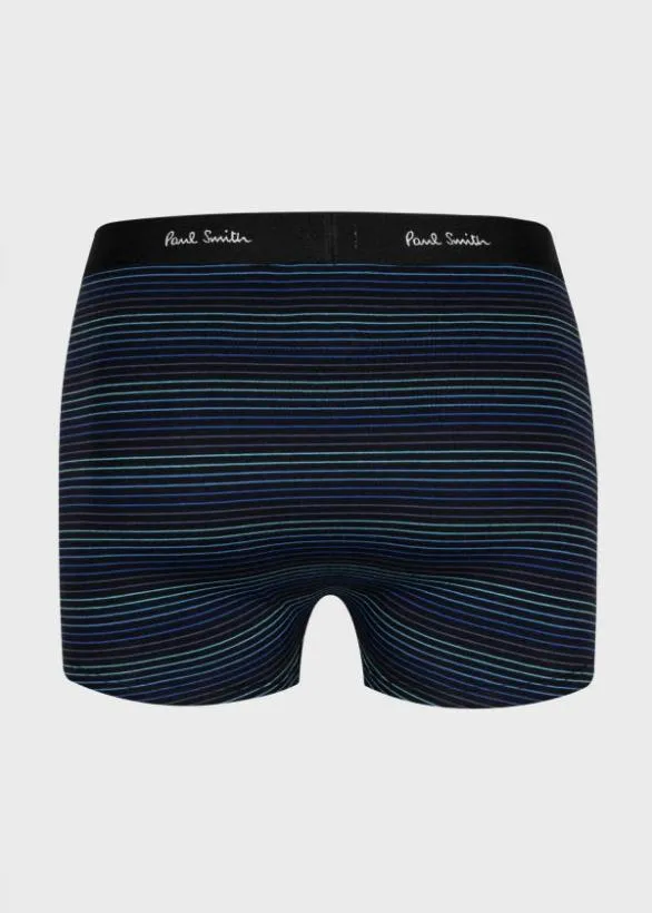 Paul Smith Underwear Pinstripe LowRise Boxer Briefs Black 8211 Mens