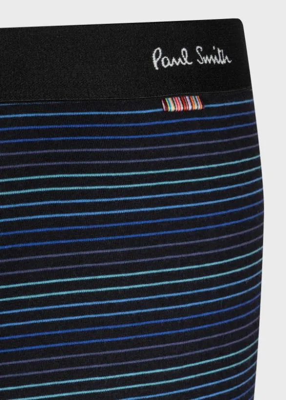 Paul Smith Underwear Pinstripe LowRise Boxer Briefs Black 8211 Mens