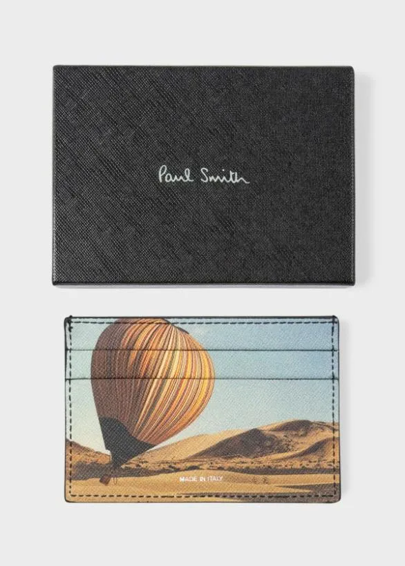 Paul Smith Wallets 039Signature Stripe Balloon039 Print Card Holder Multicolour 8211 Mens