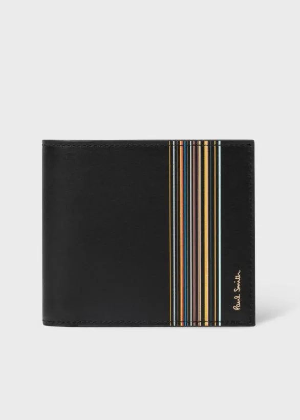 Paul Smith Wallets 039Signature Stripe Block039 Billfold Wallet Black 8211 Mens Paul Smith Wallets 039Signature Stripe Block039 Billfold Wallet Black 8211 Mens