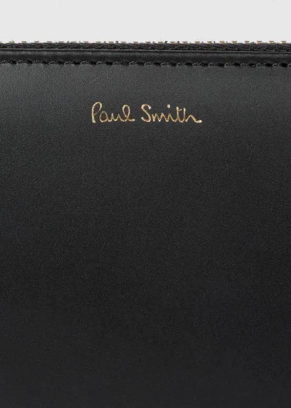 Paul Smith Wallets Large ZipAround Wallet Black 8211 MensWomens