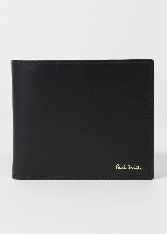 Paul Smith Wallets Leather 039Signature Stripe039 Interior Billfold Wallet Black 8211 Mens