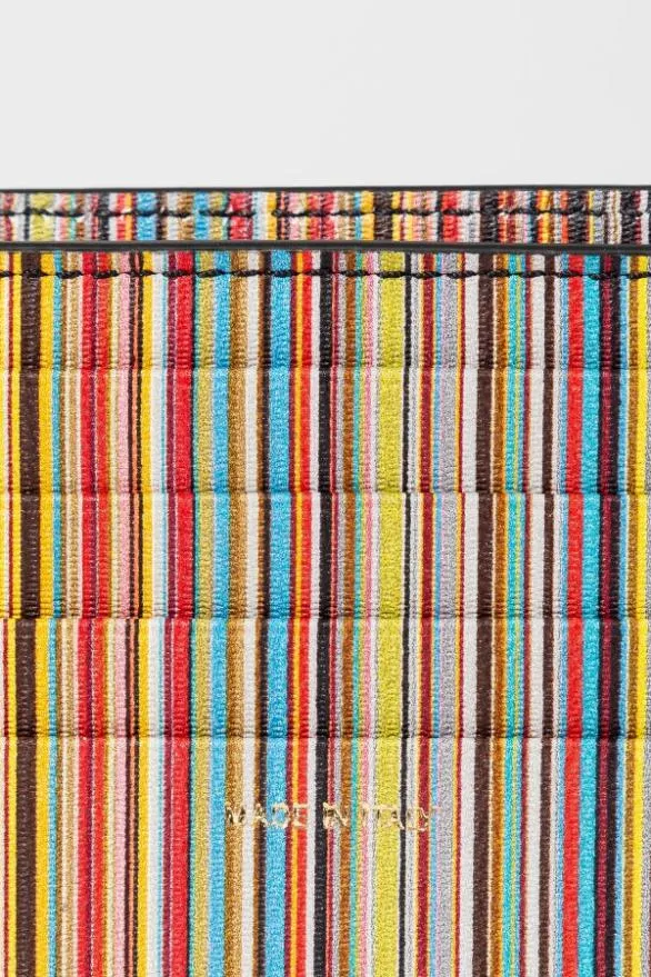 Paul Smith Wallets Leather 039Signature Stripe039 Interior Billfold Wallet Black 8211 Mens