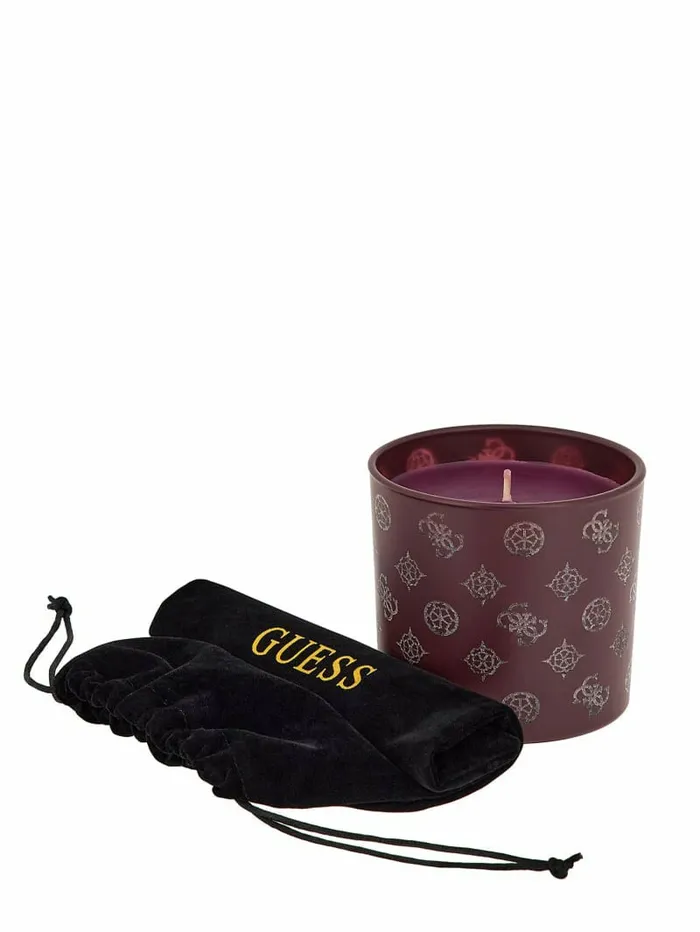 Peony Quattro G Candle Dark Grey Women Home GUESS Peony Quattro G Candle Dark Grey Women Home GUESS