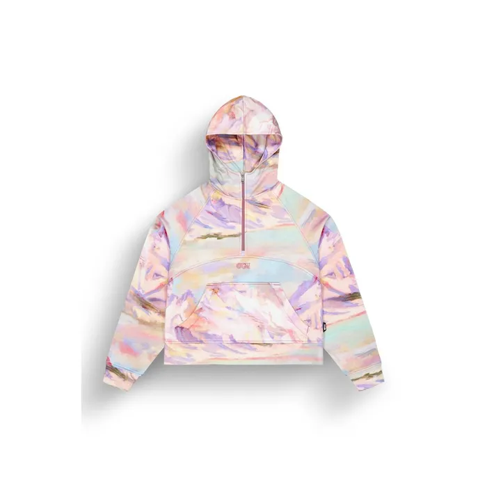 Picture Organic Clothing Quenda 12 Zip Printed H Women Sweats and Hoodies Picture Organic Clothing Quenda 12 Zip Printed H Women Sweats and Hoodies