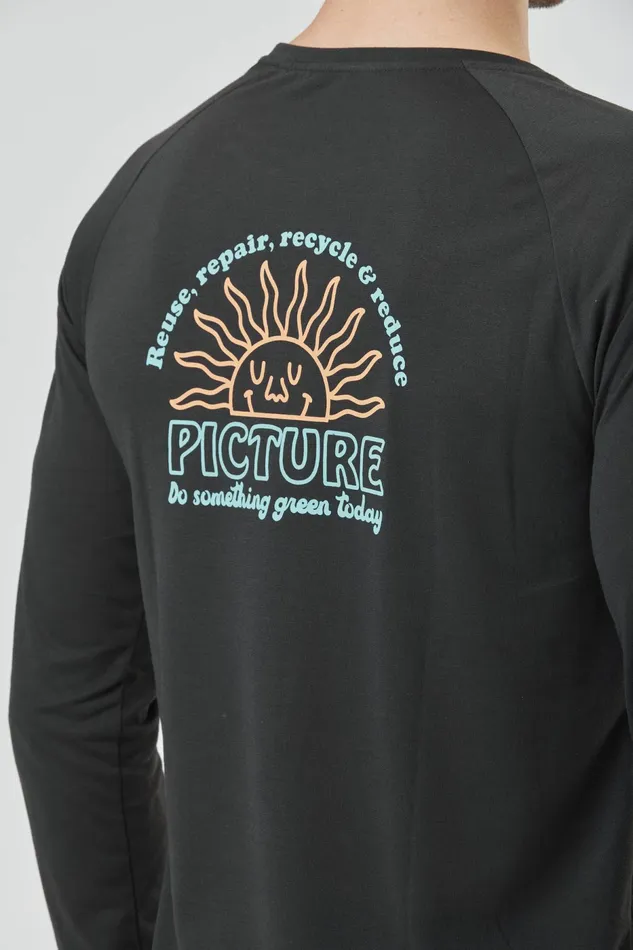 Picture Organic Clothing Timont Ls Surf Tee Men TShirts Picture Organic Clothing Timont Ls Surf Tee Men TShirts