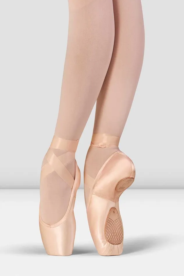 Pointe Adult Bloch Elegance Stretch Pointe Shoes Pink Satin
