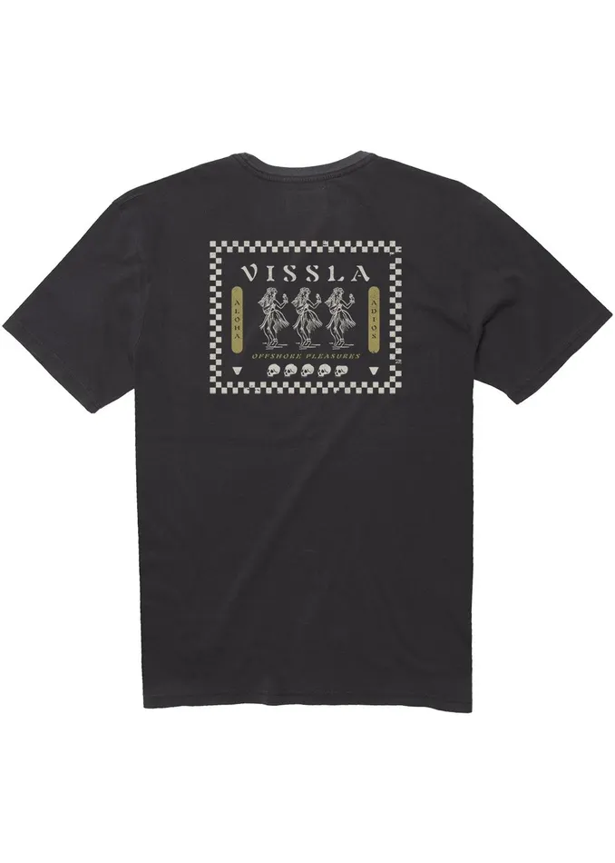 Premium Tees Hula Hips Ss Pkt Tee Phantom Vissla Men