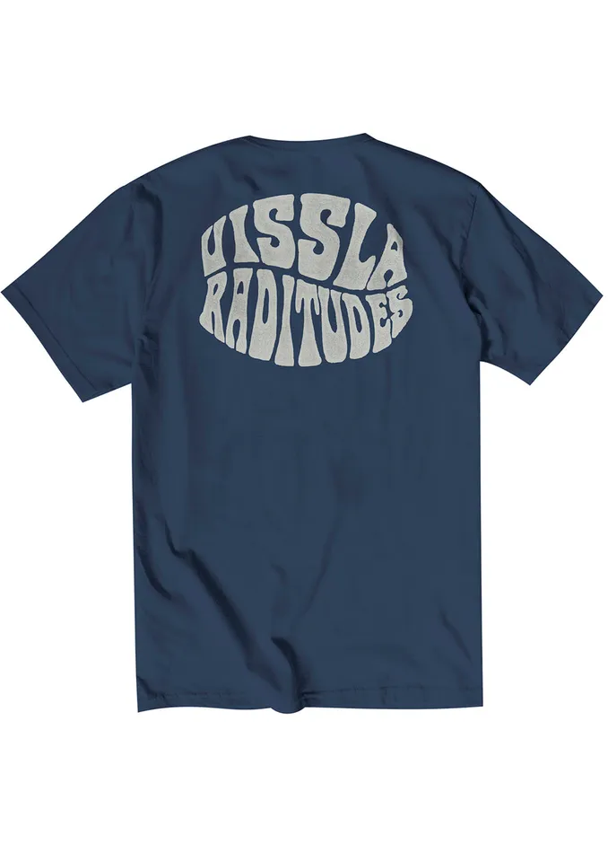 Premium Tees Men Raditude Organic Tee Dark Denim Vissla