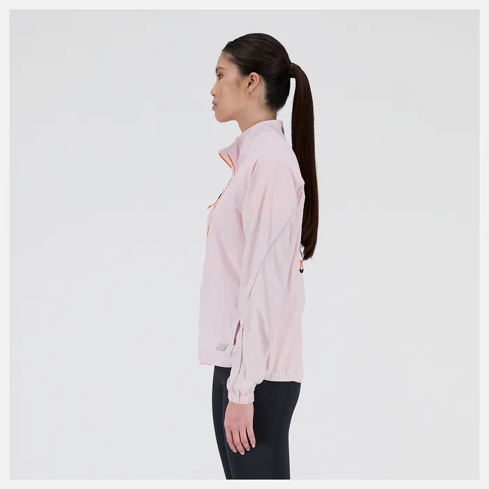 Printed Impact Run Light Pack Jacket STONE PINK Women Jackets and Vests New Balance Printed Impact Run Light Pack Jacket STONE PINK Women Jackets and Vests New Balance